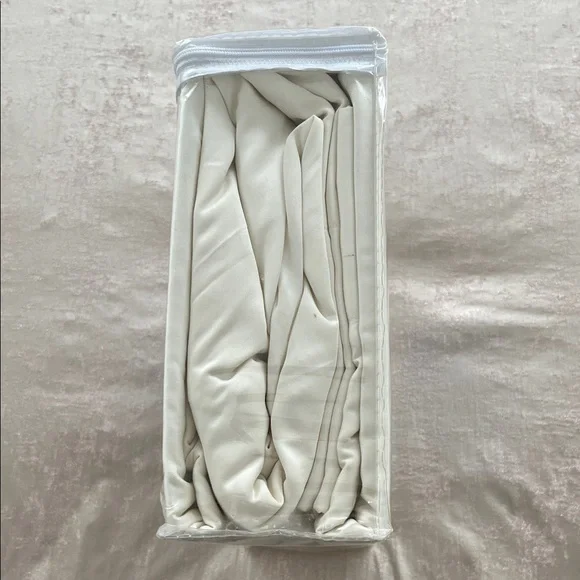 NWT Giza Dreams 400 Thread Count Queen Ivory Sheets - Picture 3 of 4